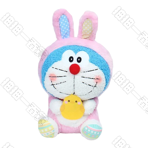 DORAEMON｜哆啦A夢 复活节限定 粉色兔耳玩偶
