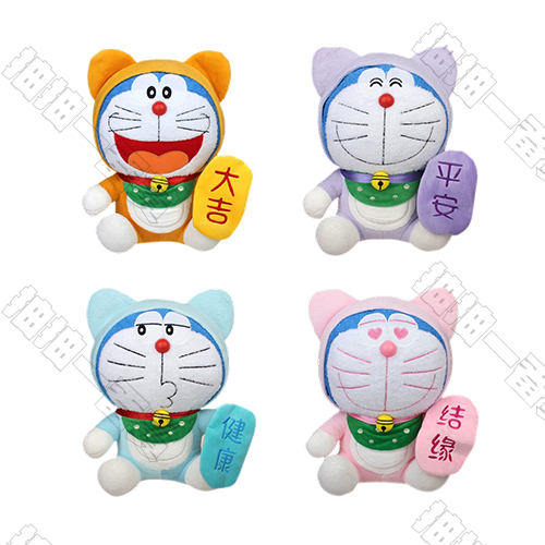 DORAEMON｜哆啦A夢 招財貓玩偶(隨機出貨)