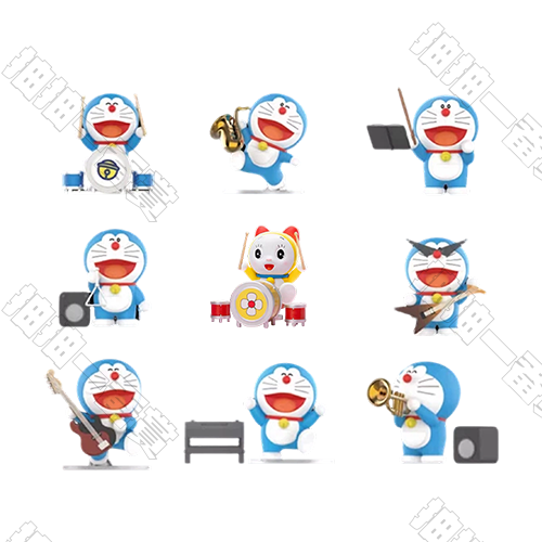 52TOYS｜哆啦A夢 音樂會系列 盲盒(隨機出貨)