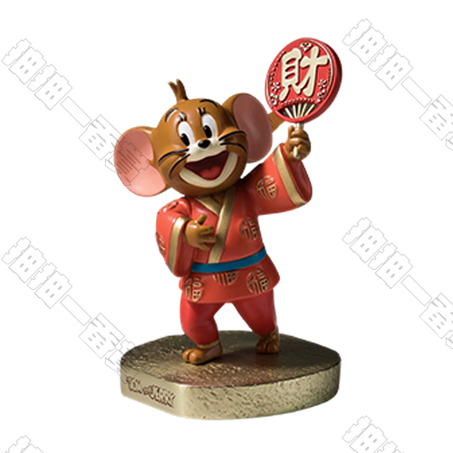 TONGSHIFU｜貓和老鼠 AI款 銅擺件