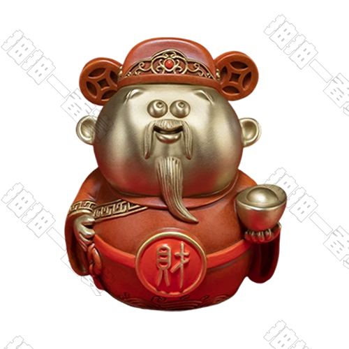 TONGSHIFU｜《小財神》銅擺件