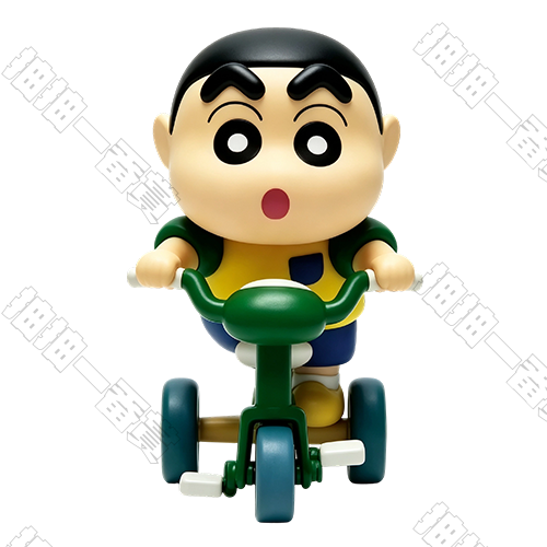 大隱藏款 小新騎車車(拆盒未拆袋)