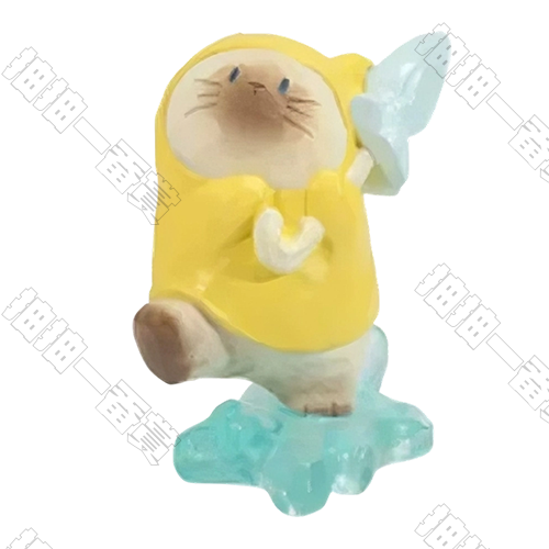 小貓陪伴 隱藏款 人,不要淋雨!(拆盒未拆袋)